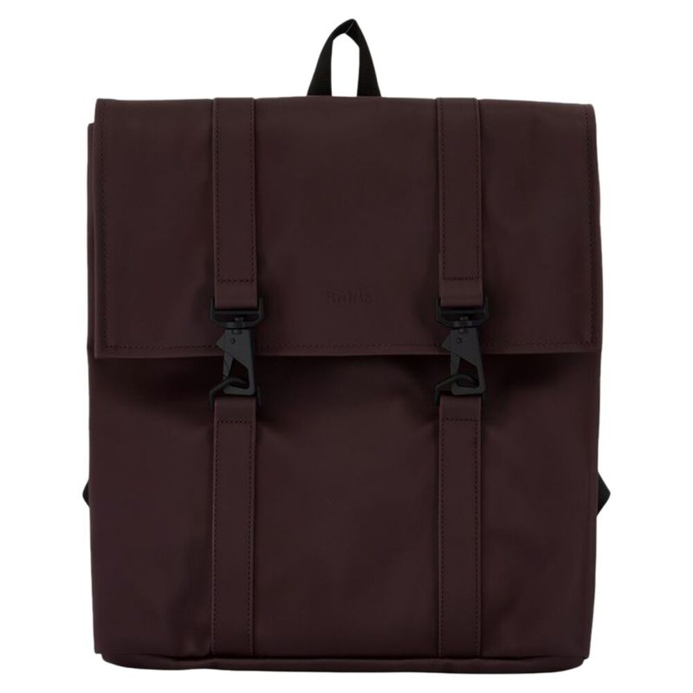 Msn Bag Mini W3 Backpack - RAINS - Synthetic - Burgundy